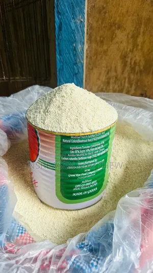 Crispy and Organic Gari