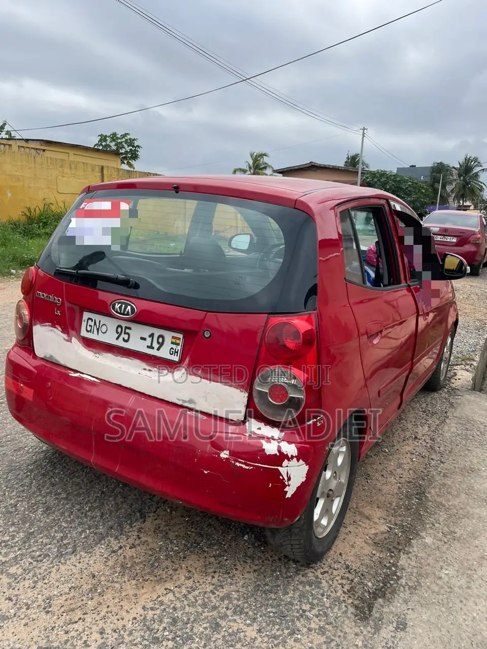 Kia Morning 2010 Red