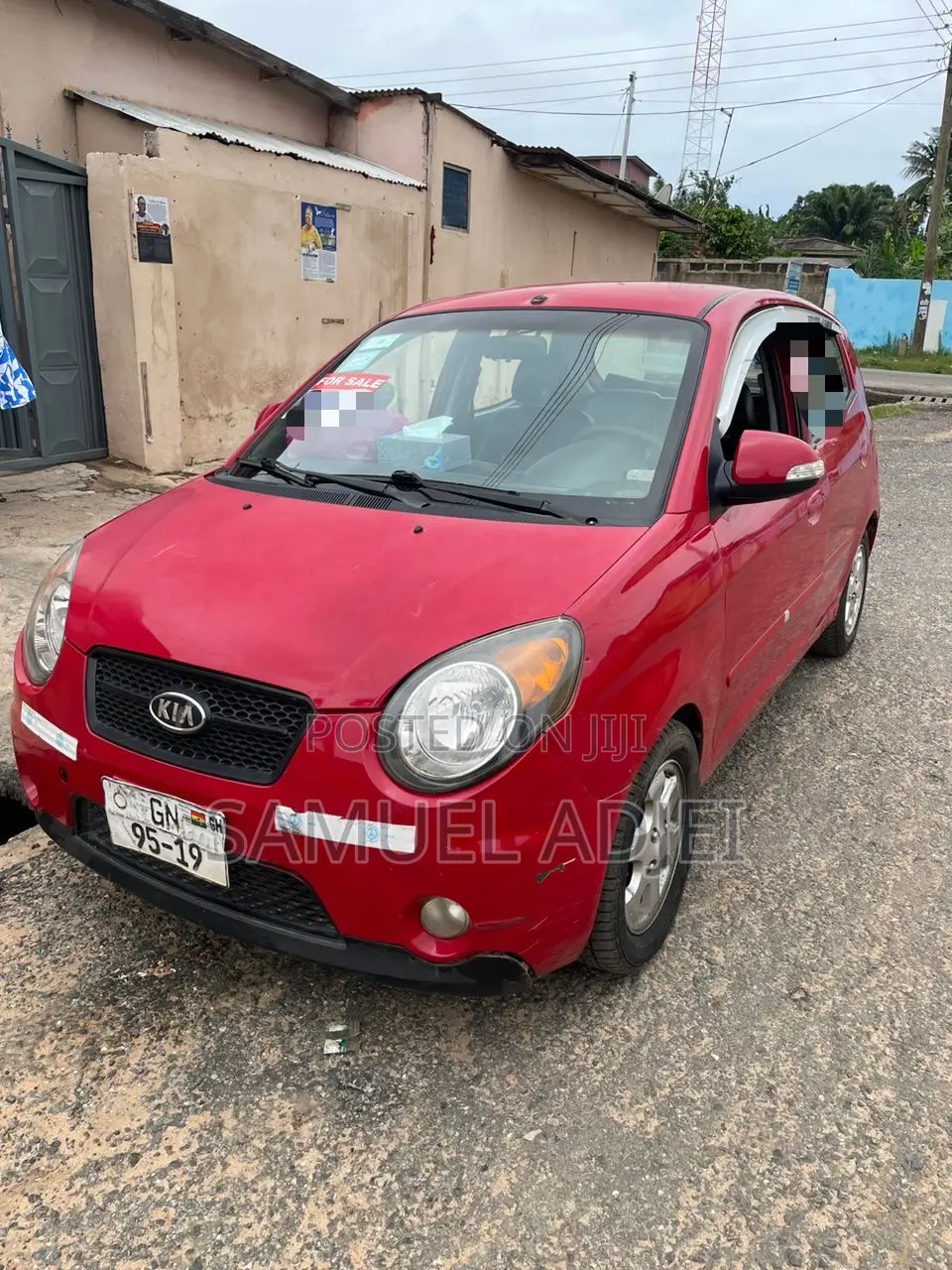 Kia Morning 2010 Red