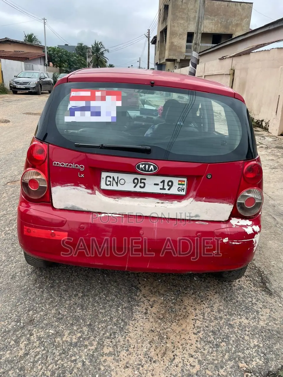 Kia Morning 2010 Red