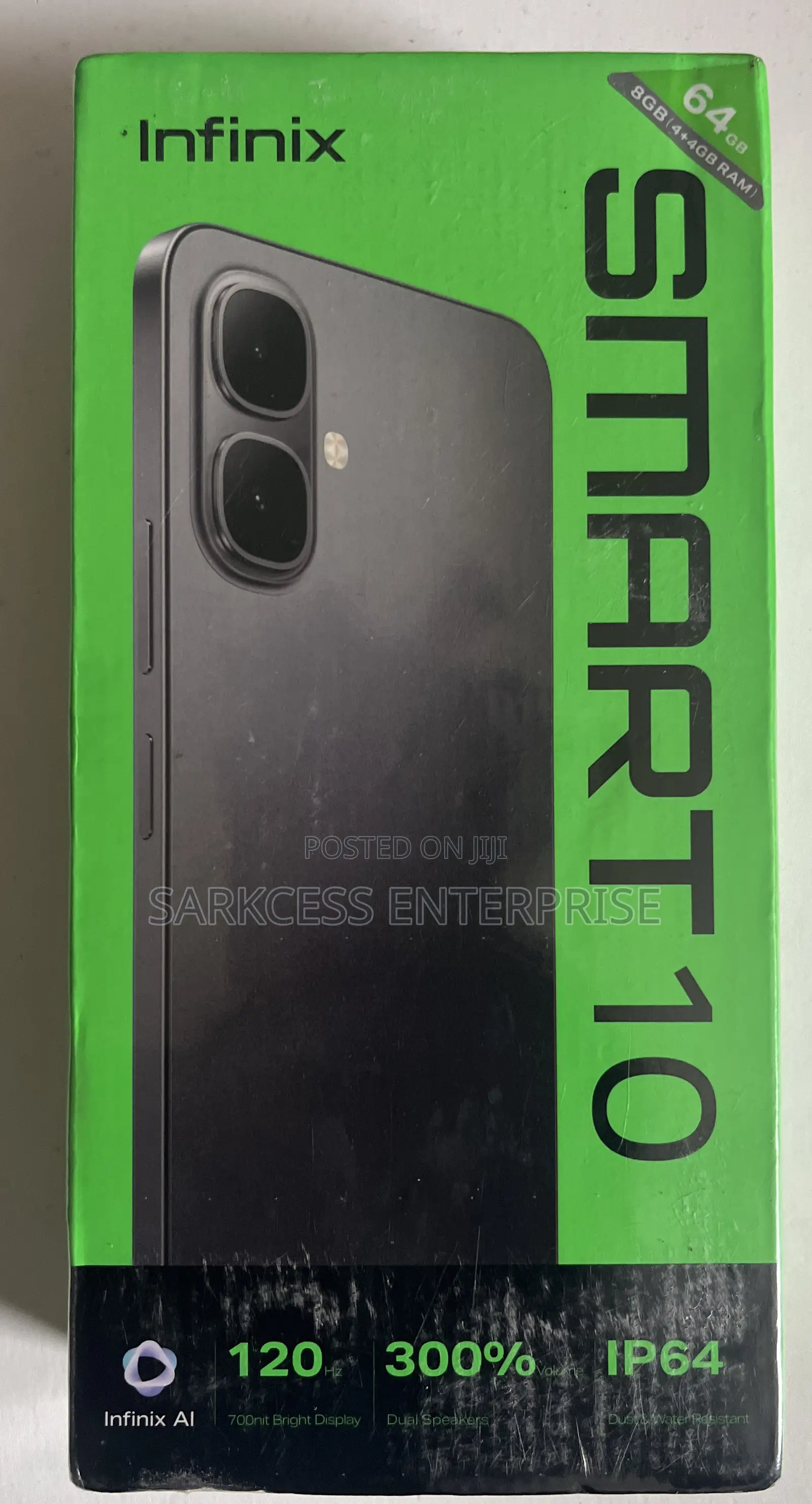 New Infinix Smart 10 64 GB Black