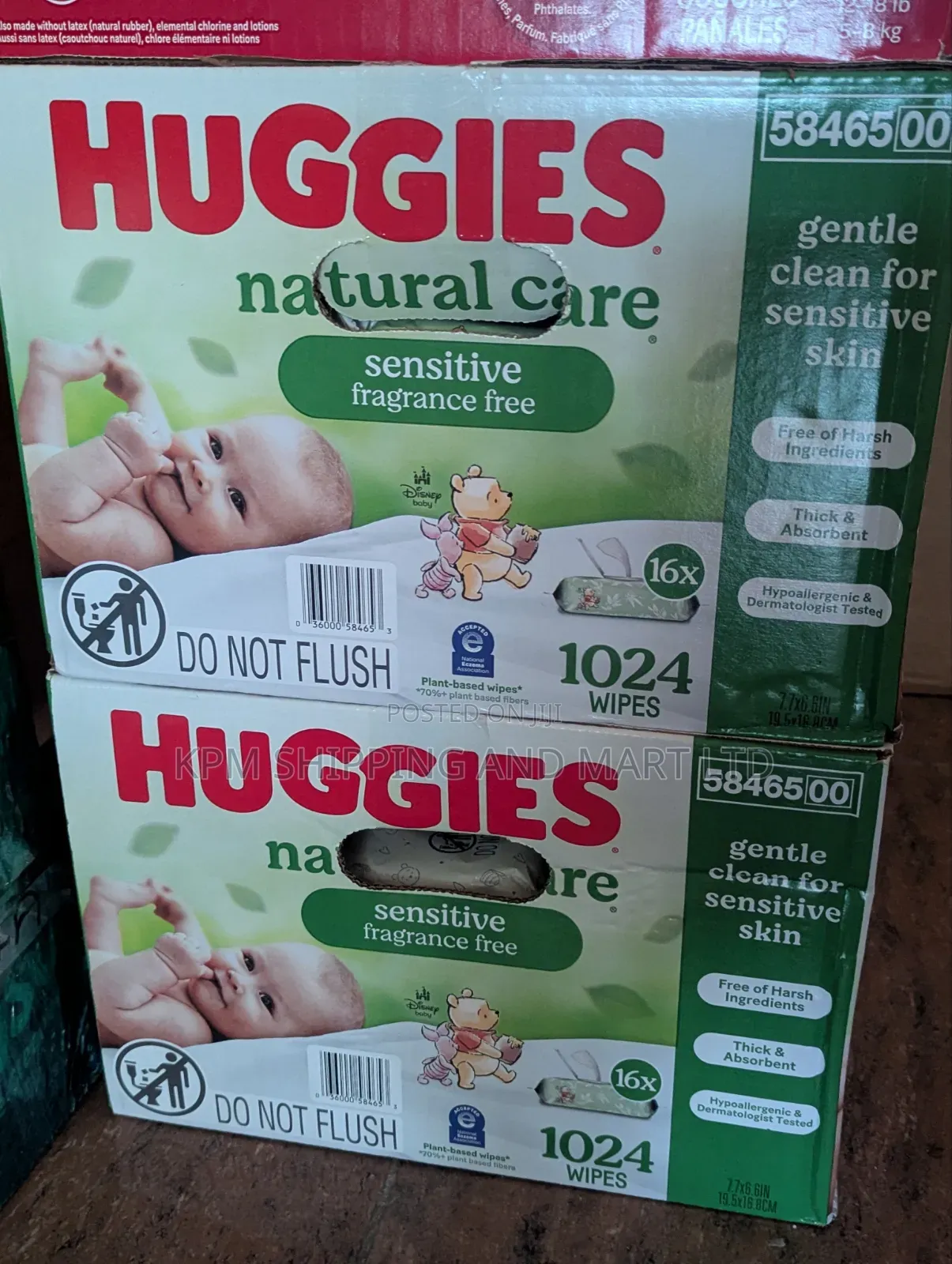Huggies Natural Care Wipes (Usa 16x 1024 Wipes)