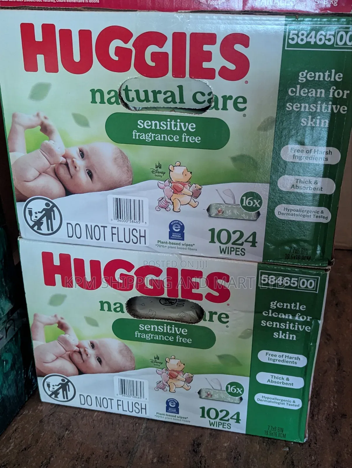 Huggies Natural Care Wipes (Usa 16x 1024 Wipes)