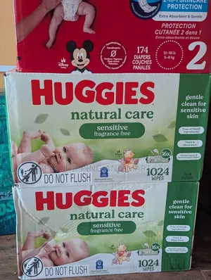 Huggies Natural Care Wipes (Usa 16x 1024 Wipes)