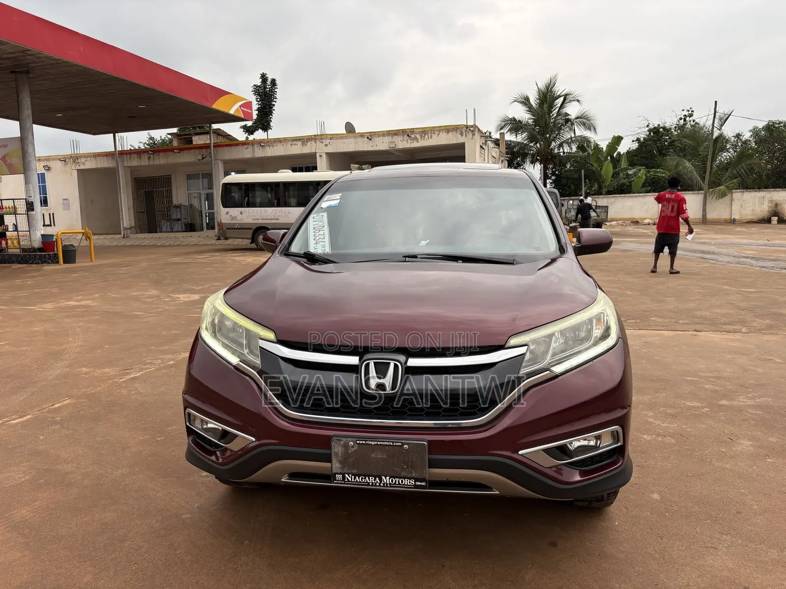 Honda CR-V EX 4dr SUV (2.4L 4cyl CVT) 2016 Red