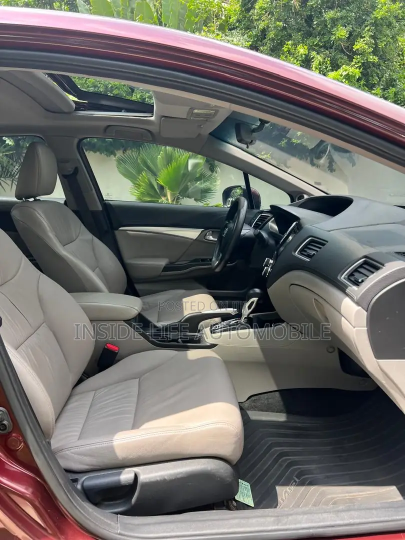 Honda Civic 2015 Burgundy