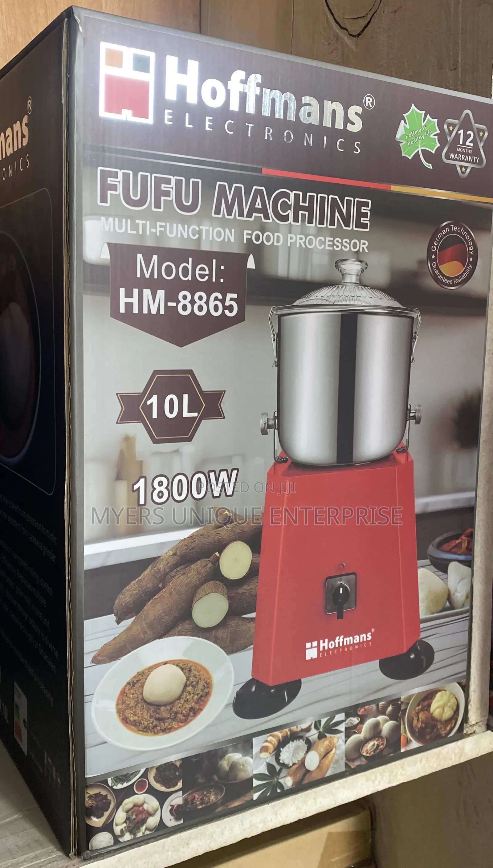 Powerful 1800w Fufu Machine From Hoffman