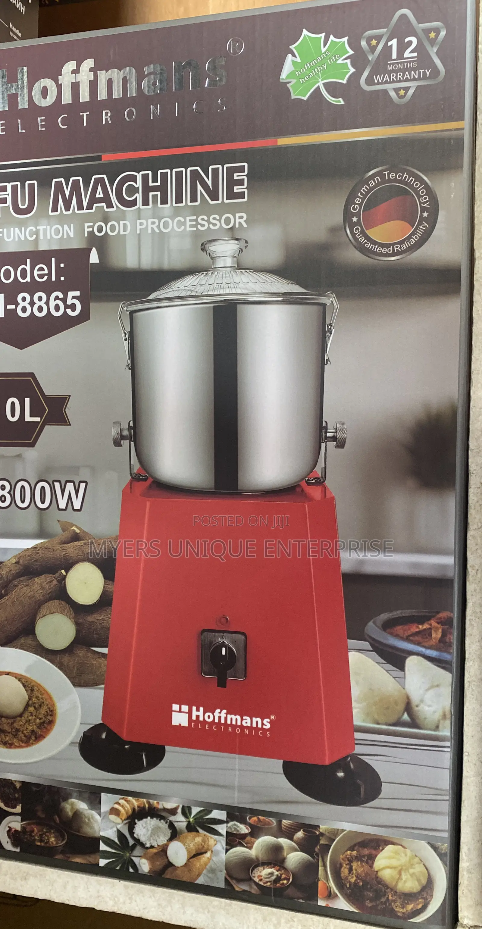 Hygienic Hoffman Food Processor 1800w