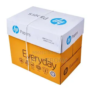 Hp A4 Copier Paper 80gsm – Box of 5 Reams