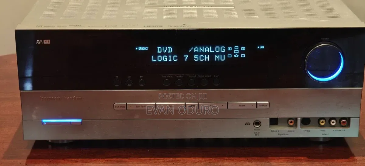 Powerful Herman Kardon Avr Receiver/Radio/Bluetooth/Opti/Aux/Usb/Hdmi