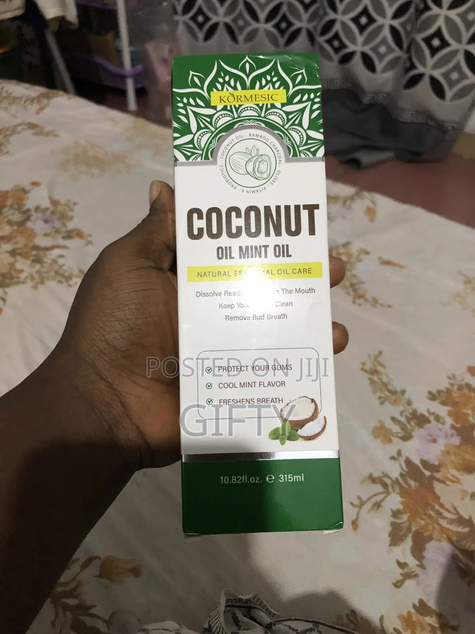 Coconut Oil Mint Mouth Wash