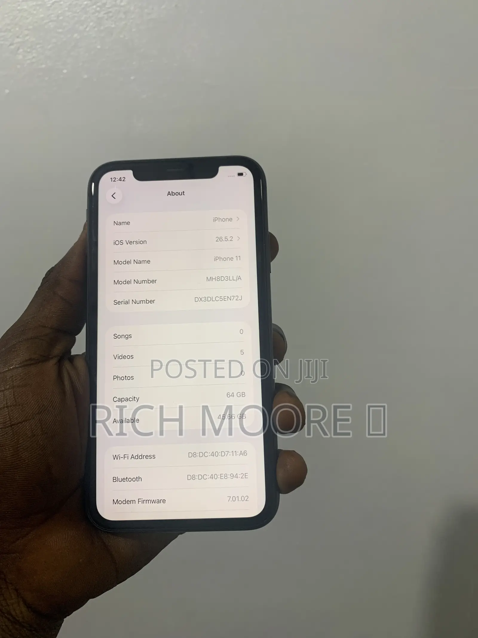 Apple iPhone 11 64 GB Black