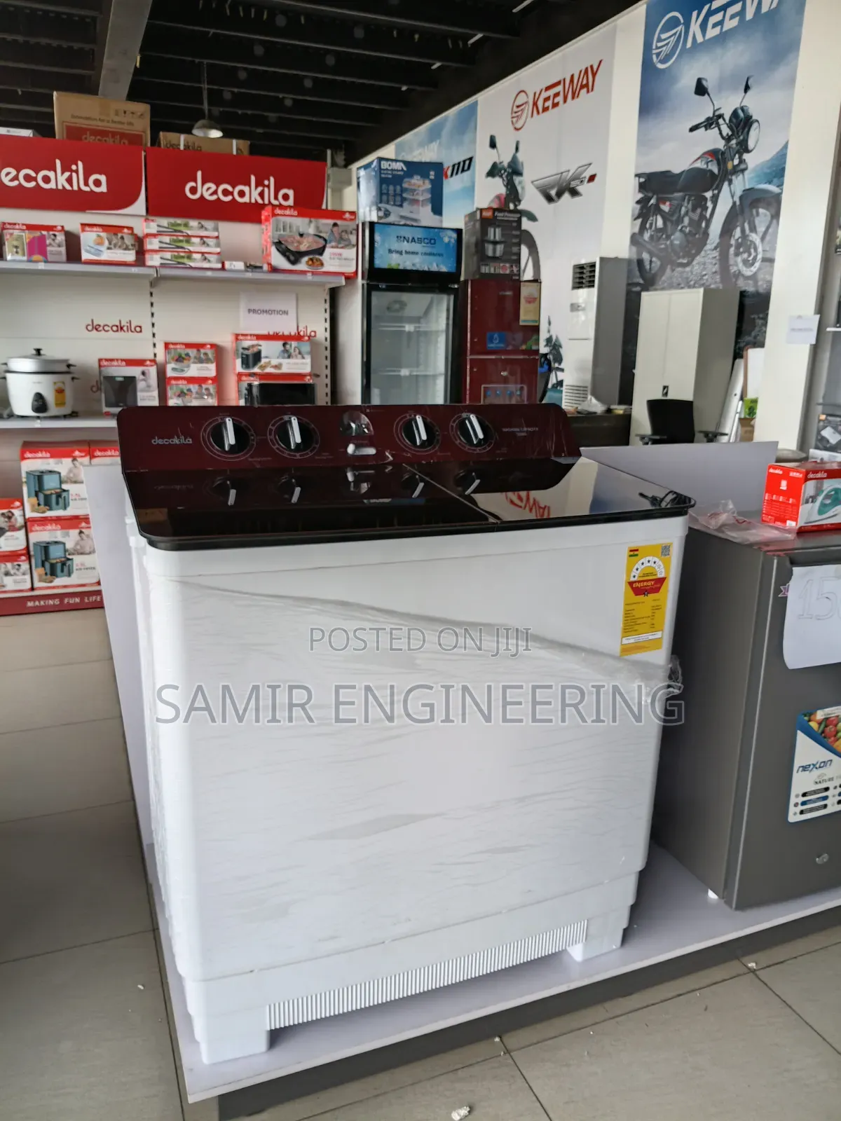 Double the Efficiency: Decakila 15kg Semi-Automatic Machine