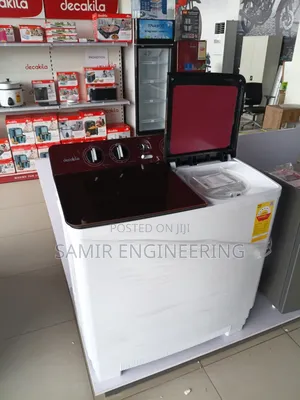 Decakila 15kg Twin Tub: Double the Tub, Half the Time