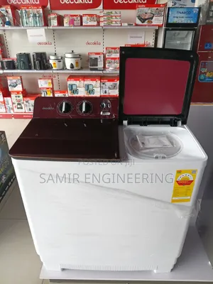 Decakila 15kg Twin Tub: Double the Tub, Half the Time