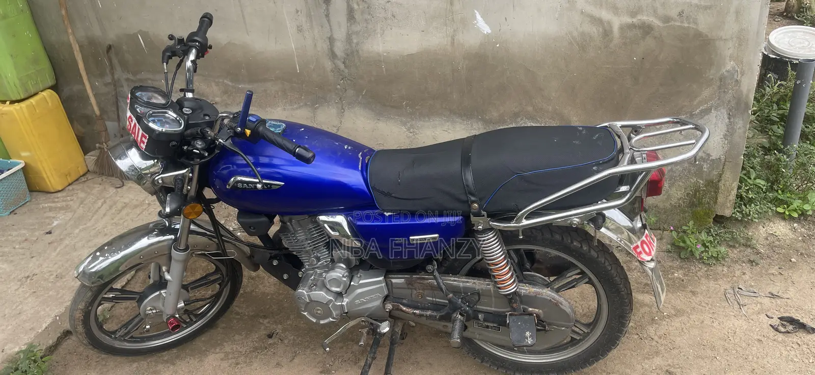 Sanya SY125-6B 2024 Blue