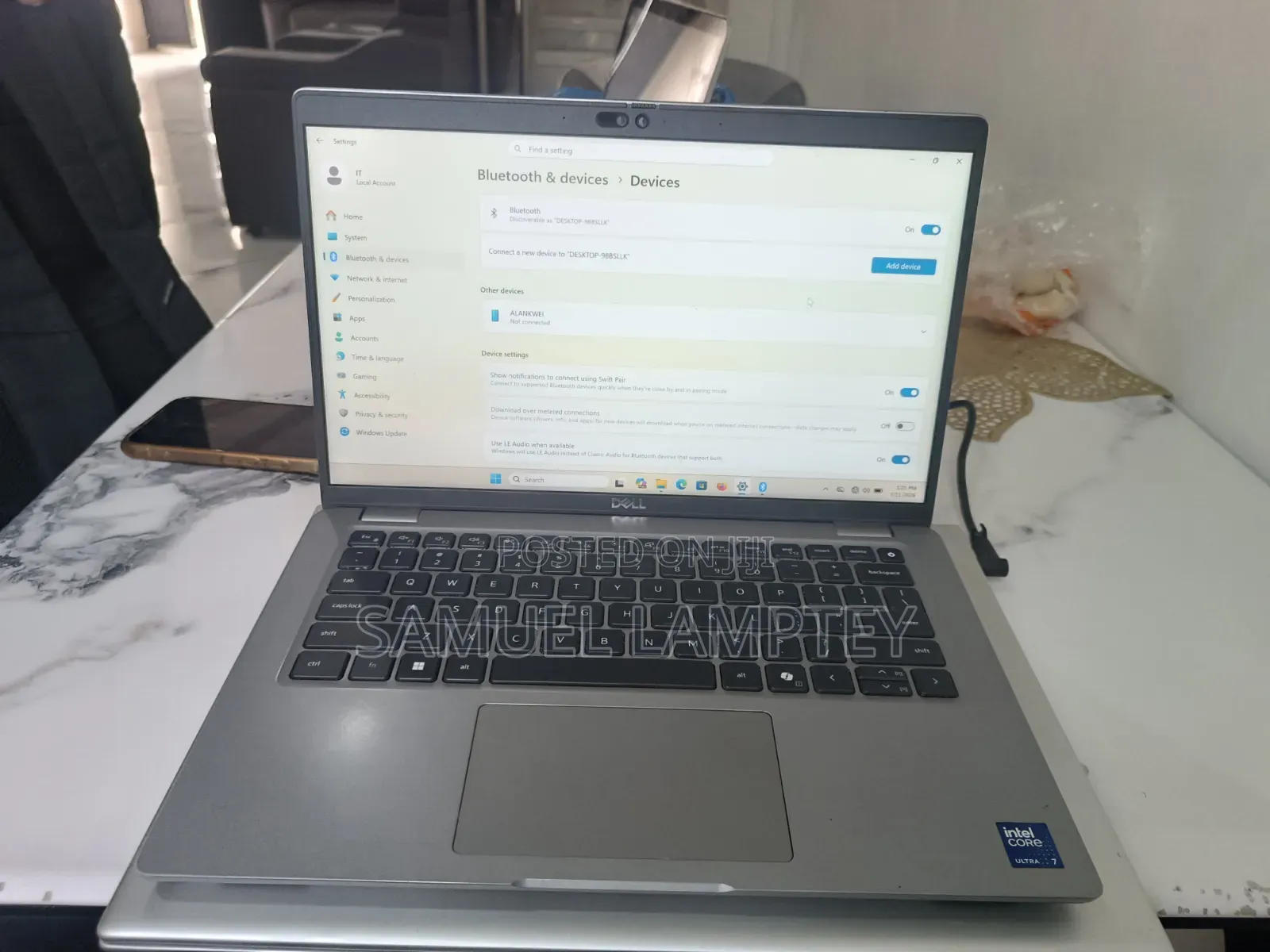 Laptop Dell Latitude 5450 16GB Intel Core Ultra 7 SSD 512GB