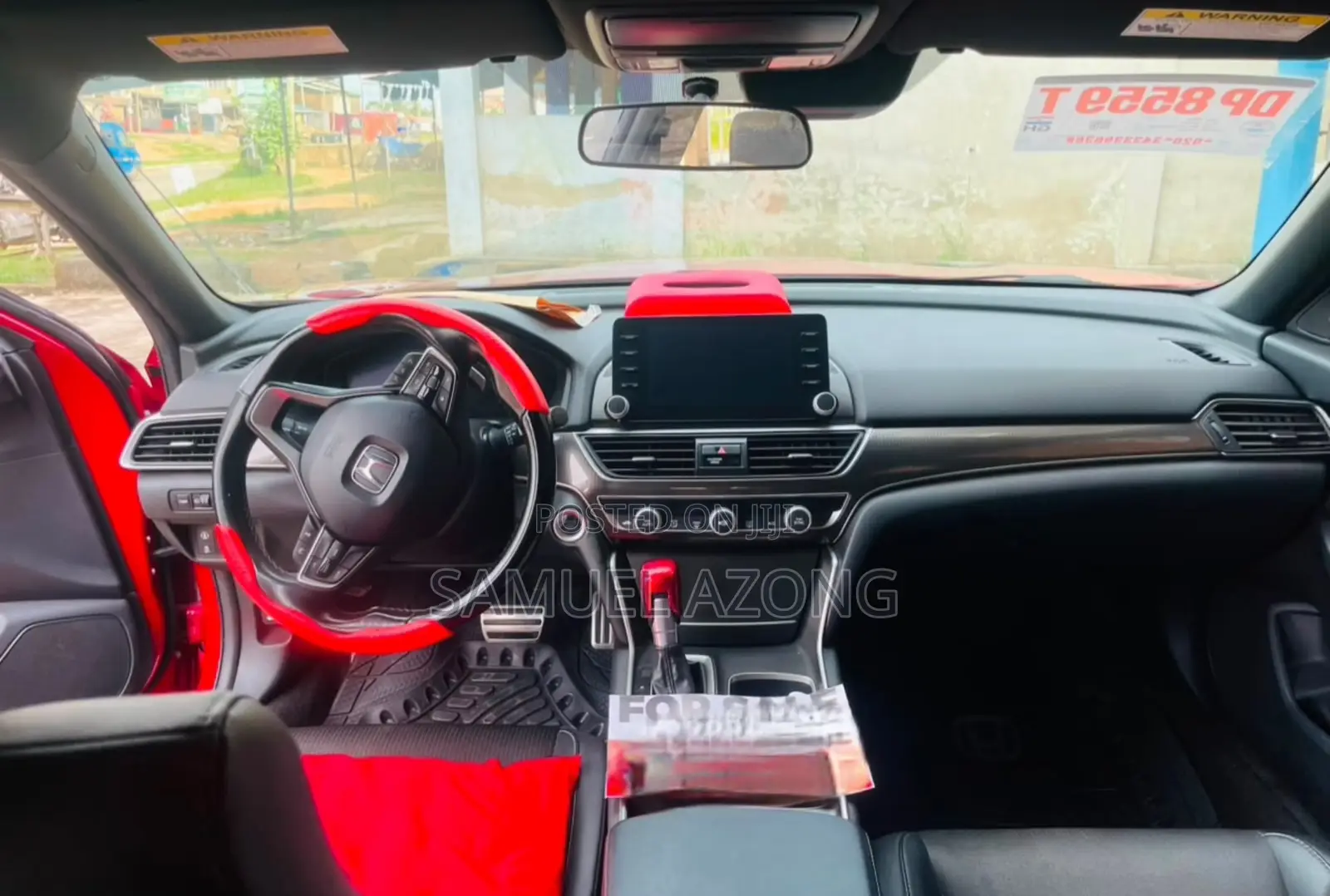 Honda Accord Sport (1.5L 4cyl Turbo CVT) 2019 Red