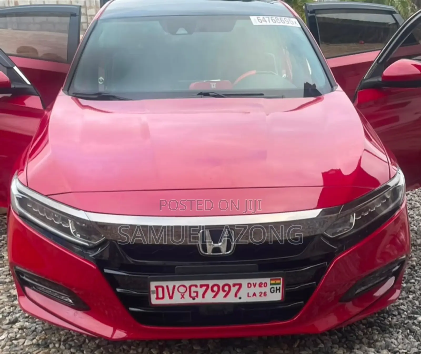 Honda Accord Sport (1.5L 4cyl Turbo CVT) 2019 Red
