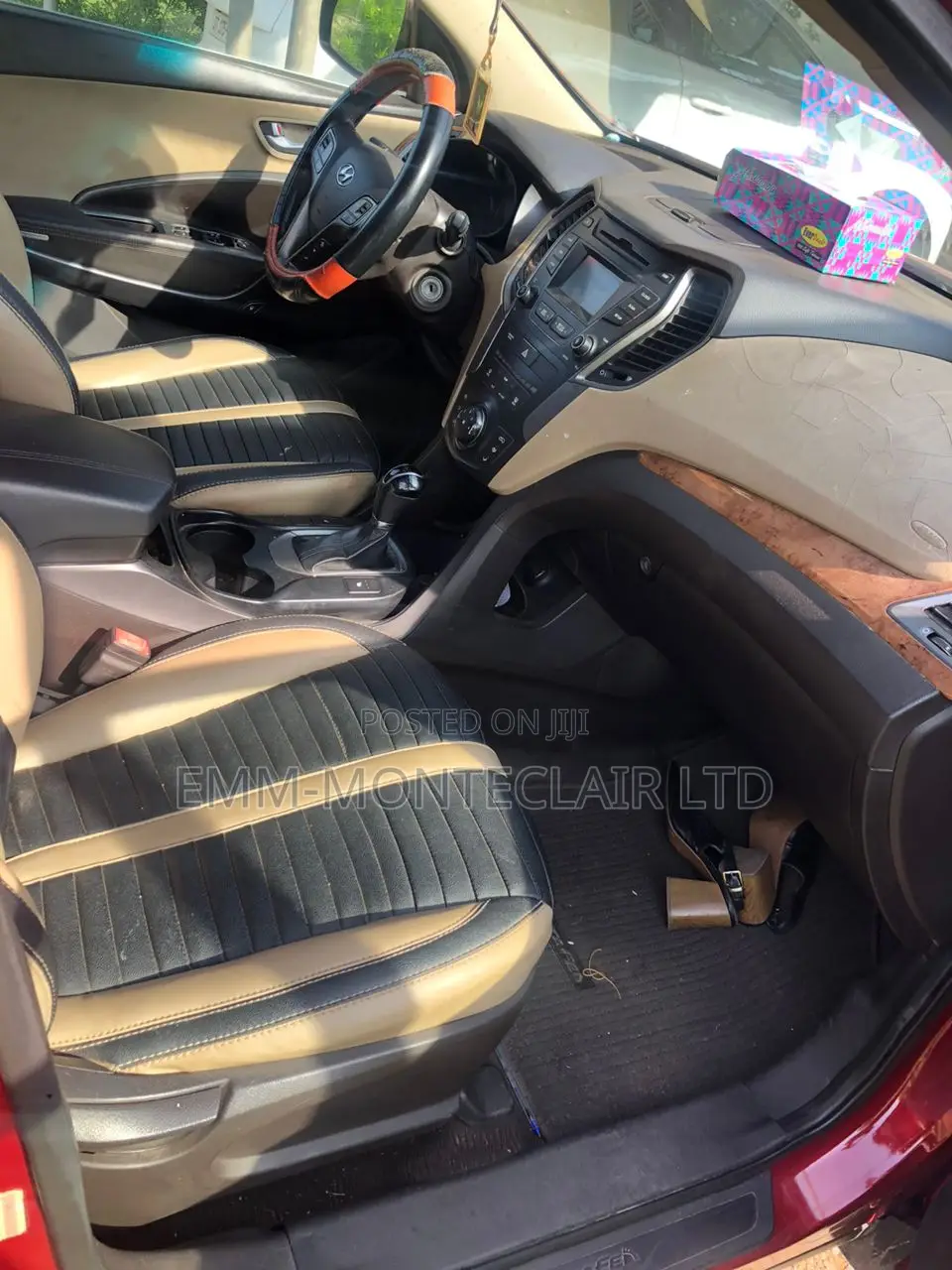 Hyundai Santa Fe 2015 Red
