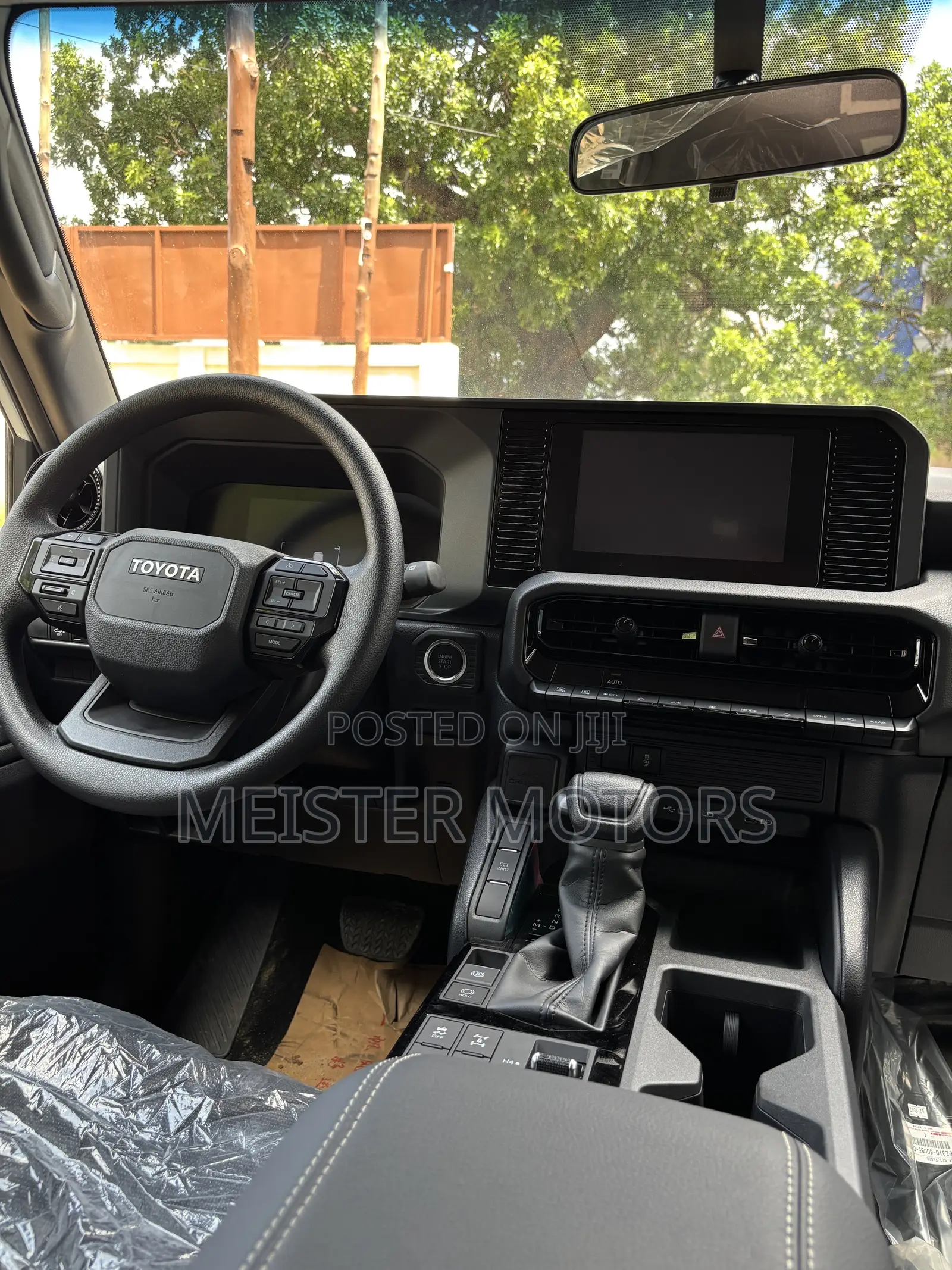 New Toyota Land Cruiser Prado 2024 White