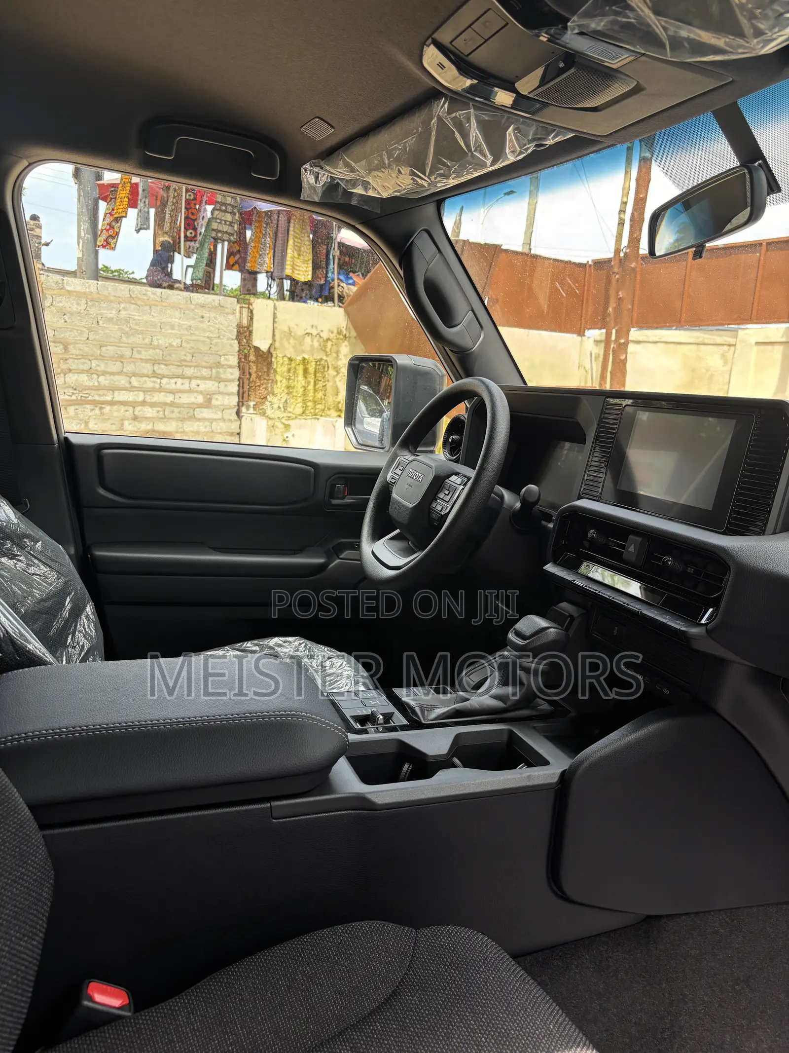New Toyota Land Cruiser Prado 2024 White
