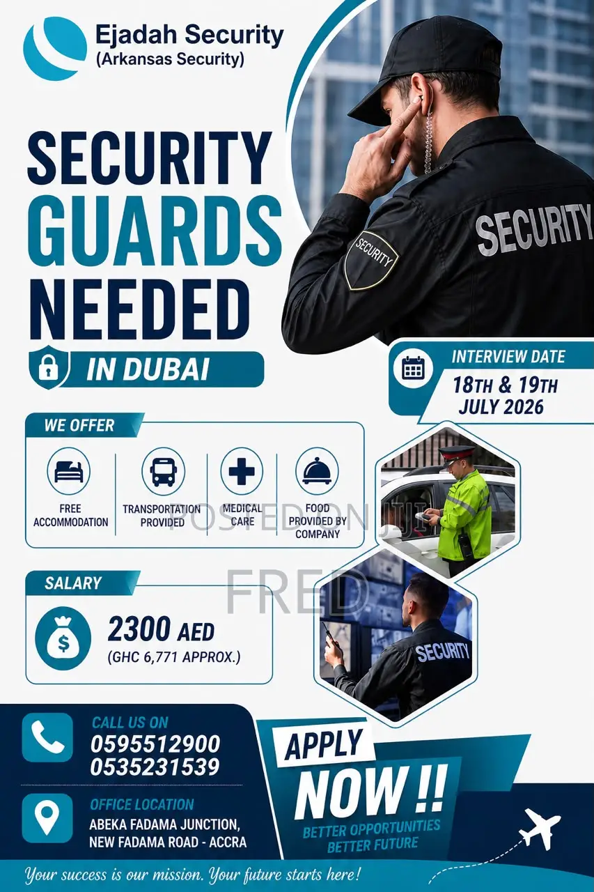 Security Officers Needed In Dubai