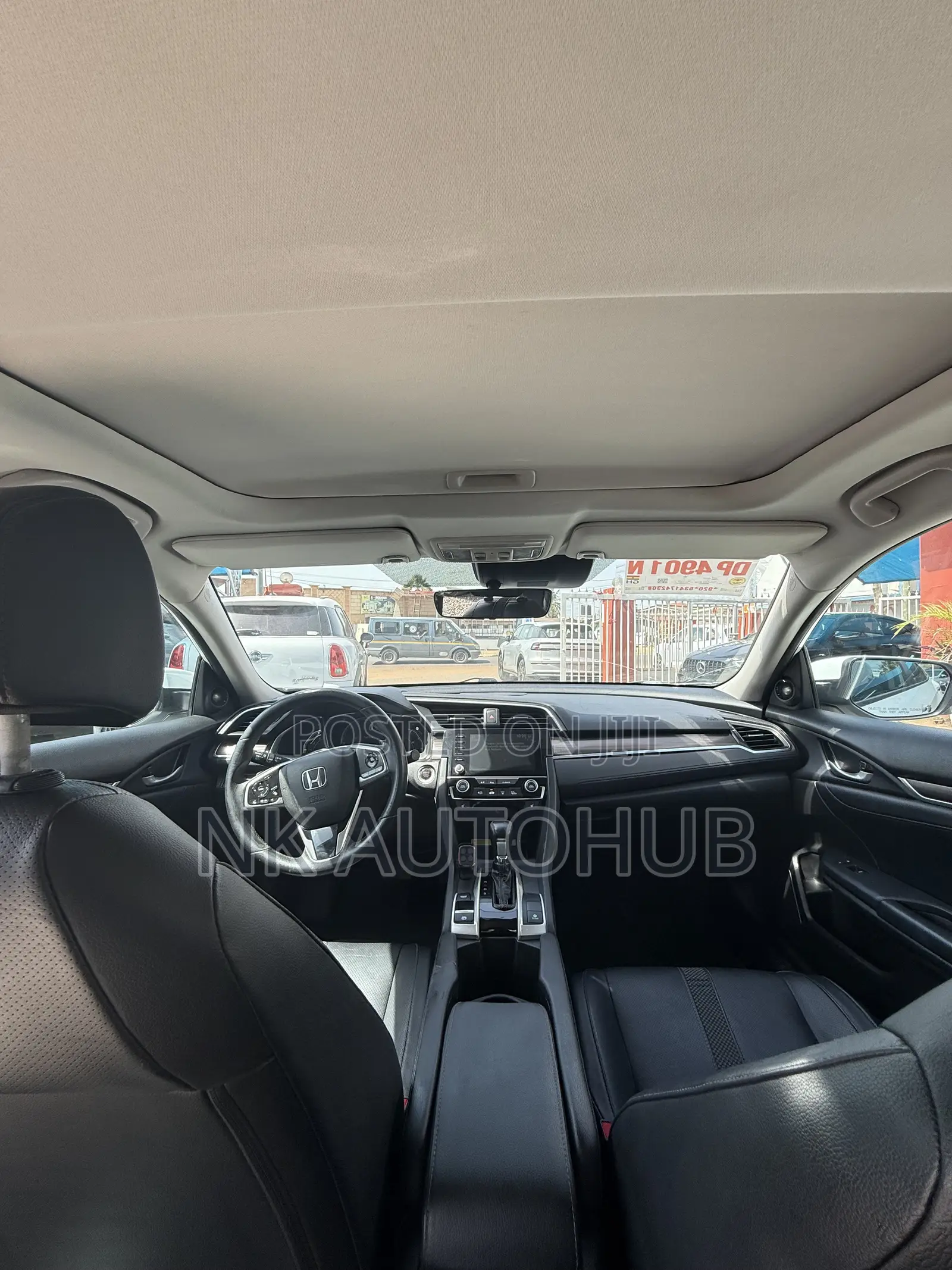 Honda Civic Touring Sedan 2019 White
