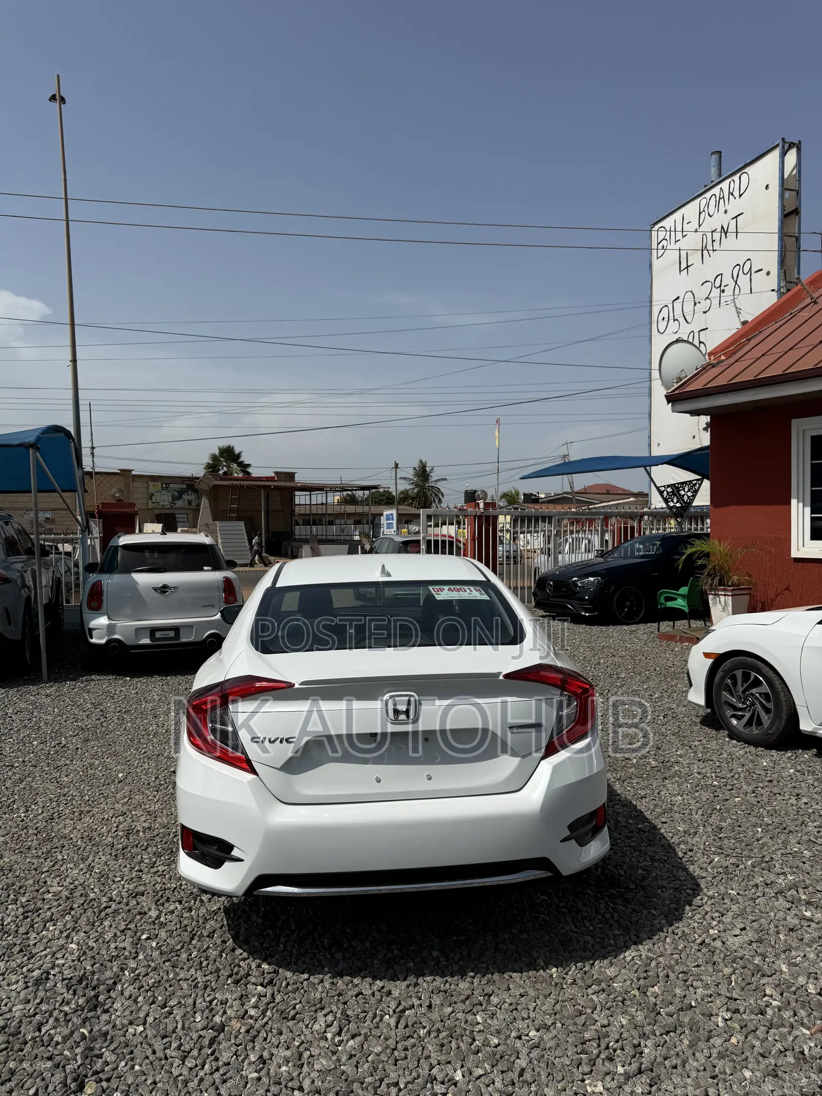 Honda Civic Touring Sedan 2019 White