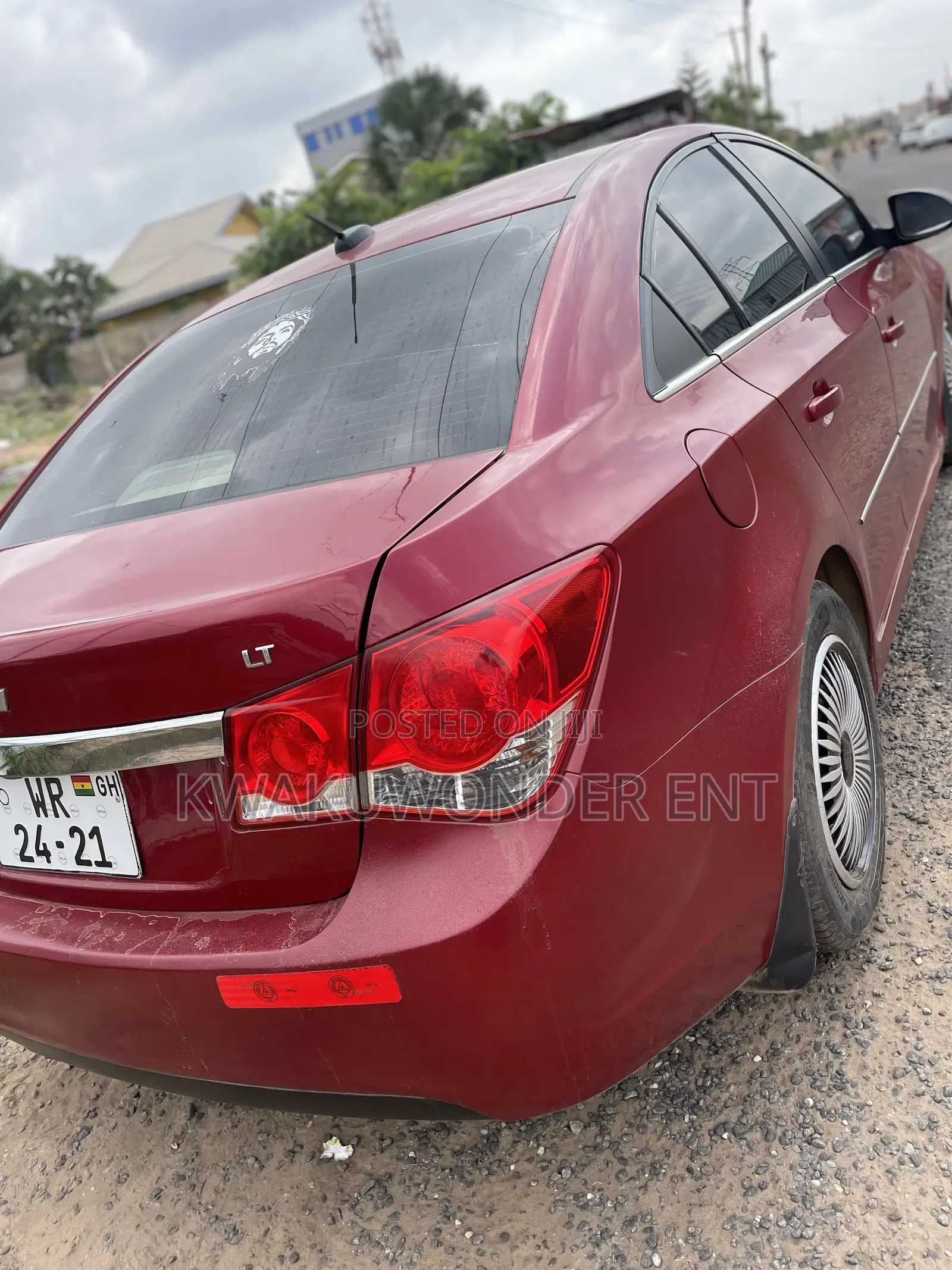 Chevrolet Cruze 1LT 4dr Sedan (1.4L 4cyl Turbo 6A) 2014 Red