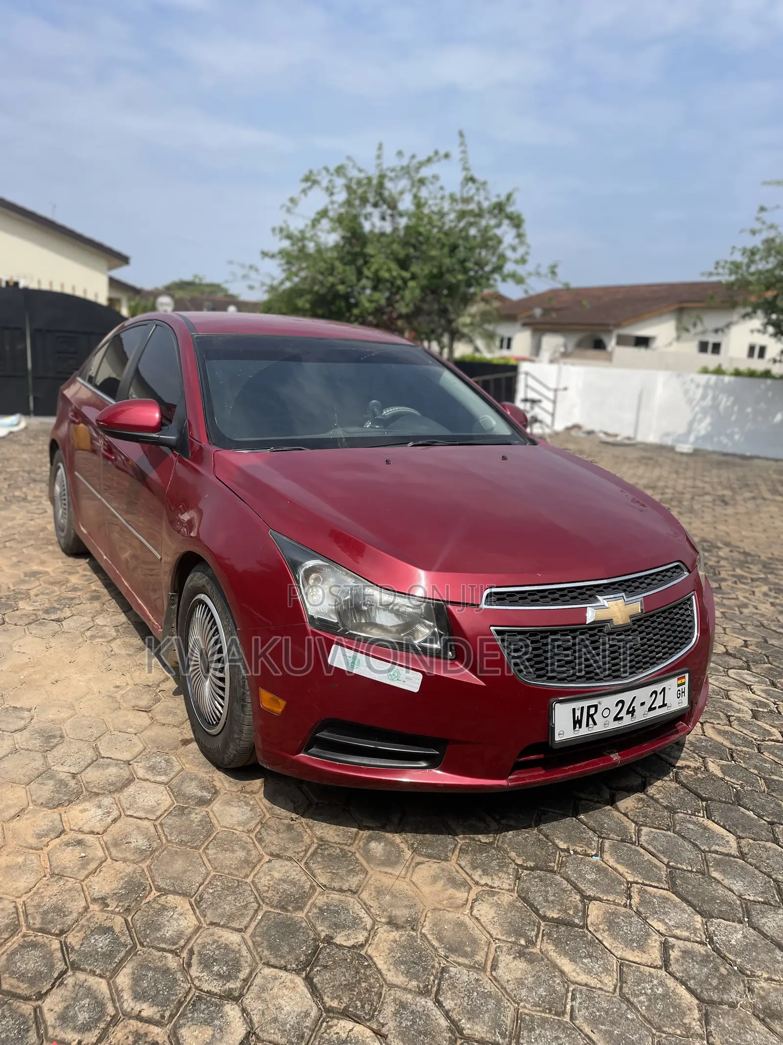 Chevrolet Cruze 1LT 4dr Sedan (1.4L 4cyl Turbo 6A) 2014 Red