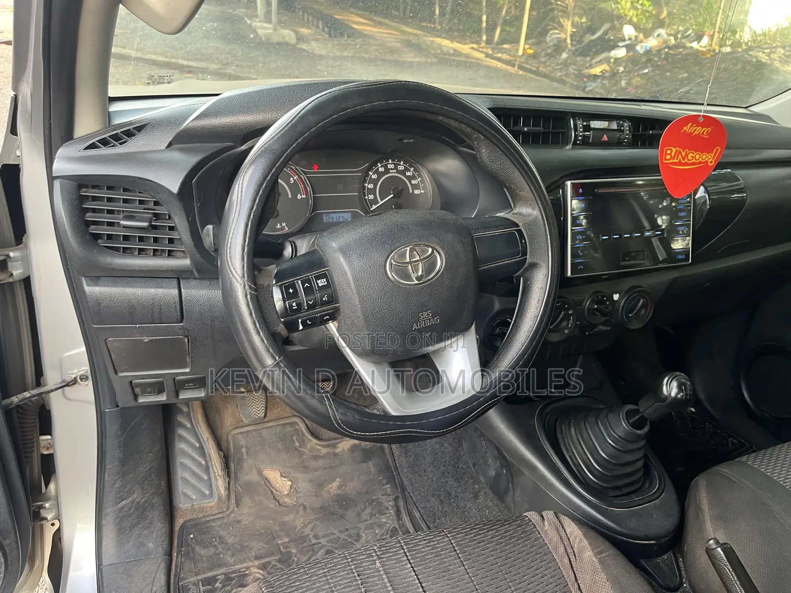 Toyota Hilux Revo Double Cab Petrol 2.7 AWD 2017 Gray