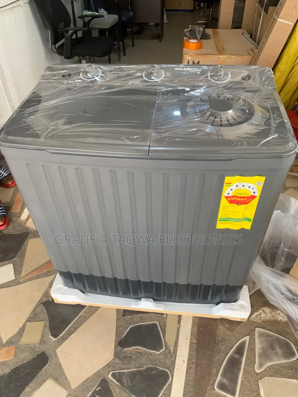 Nasco 11kg Semi-Automatic Top Load Washing Machine
