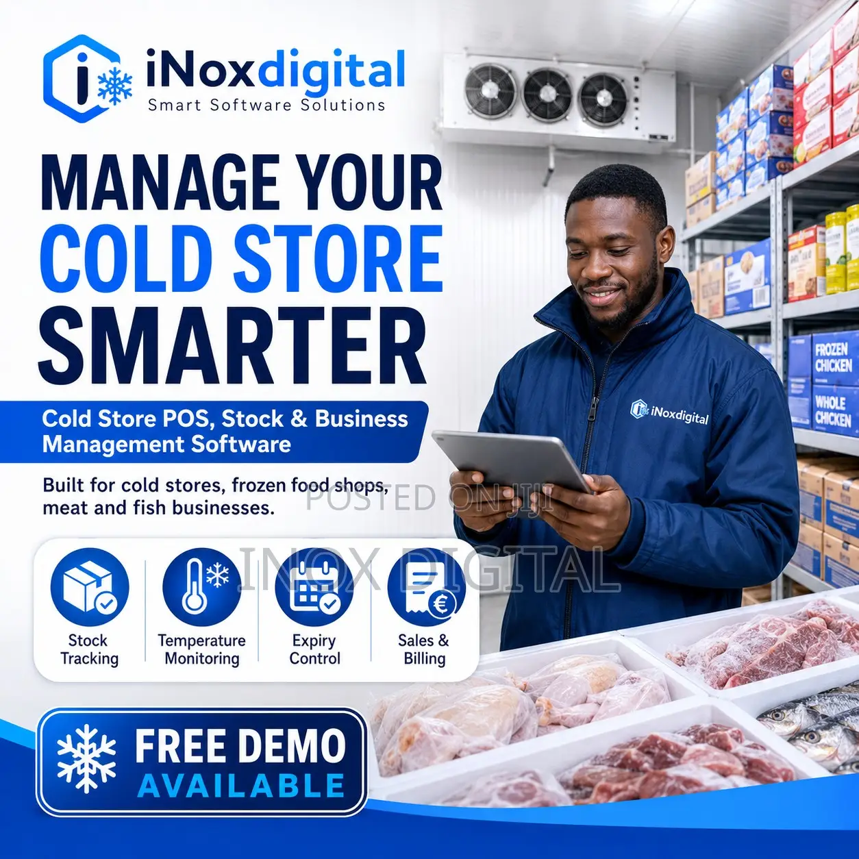 Cold Store Management Software for Stock, Sales, Expiry Reports