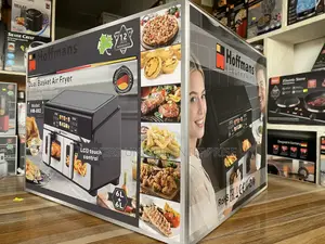 2400w Quality Oil Free 12l Double Air Fryer (Hoffmans)