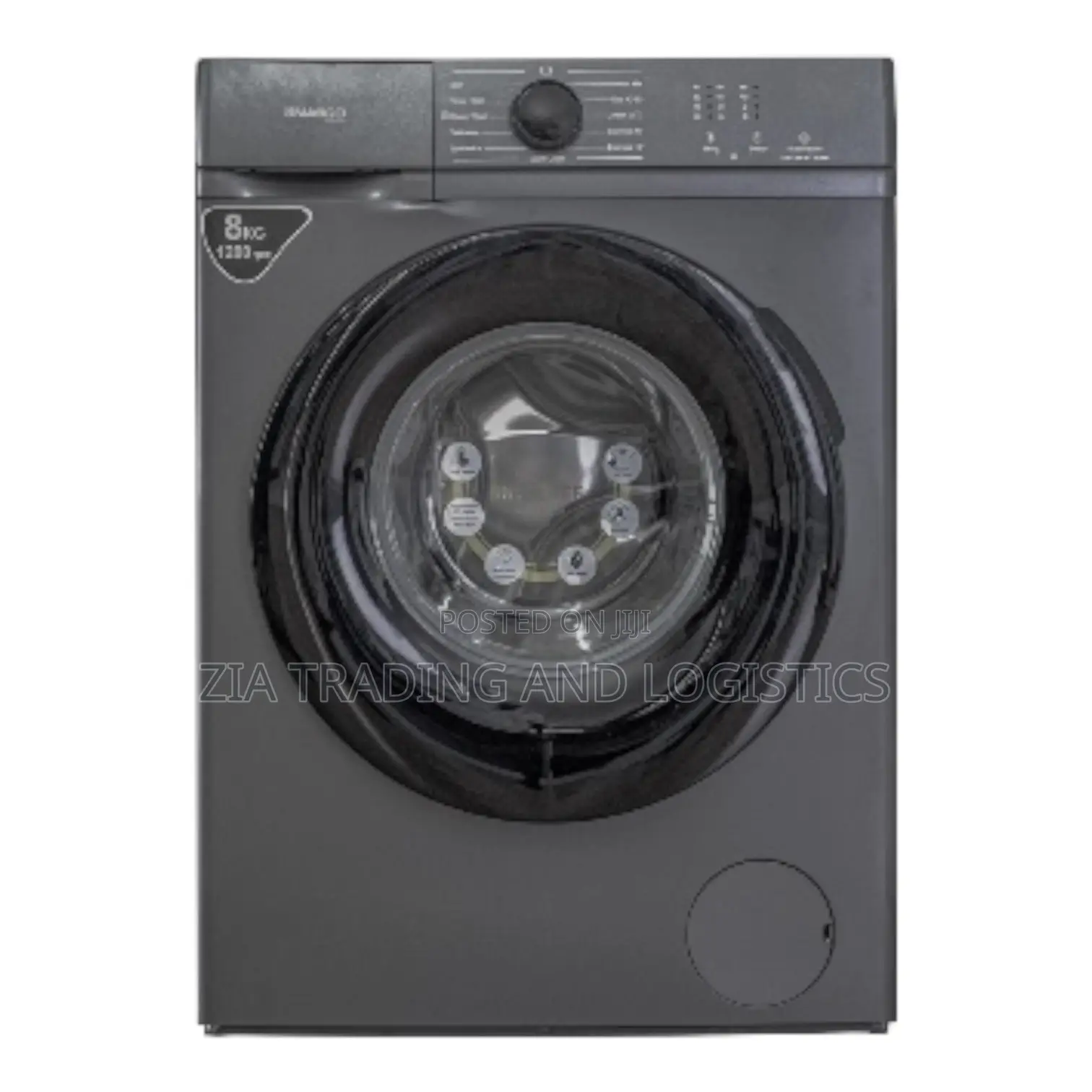 Classic Nasco 8kg Front Load Washing Machine (Nasfl-J8kg-S)