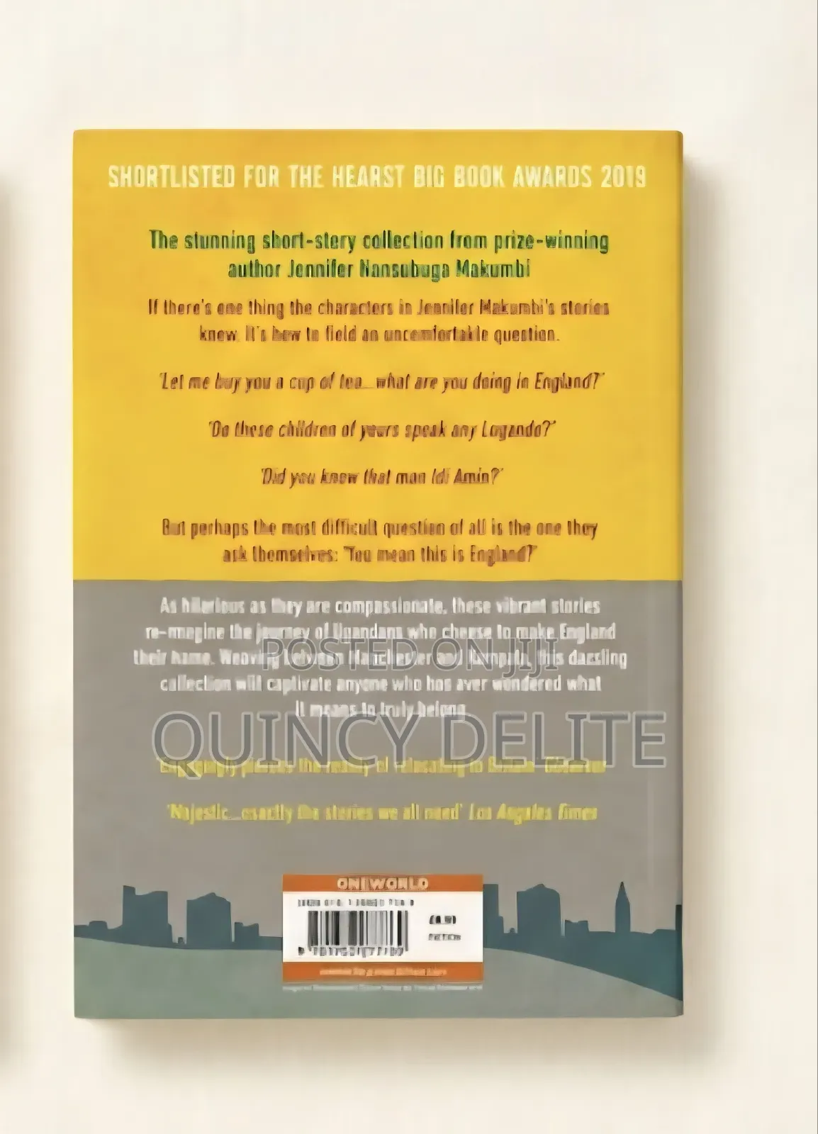 Jennifer Makumbi: Manchester Happened