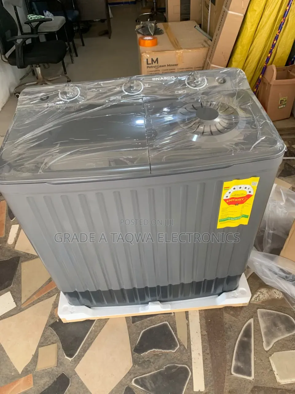 Trust Quality-Nasco 11kg Semi-Automatic Top Load Washing Machine