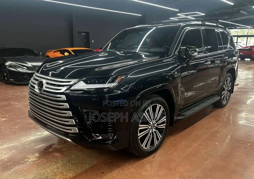 New Lexus LX 600 2025 Black
