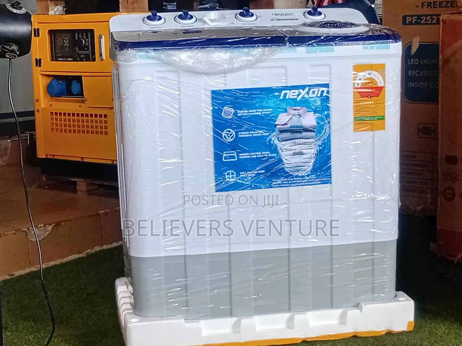 Nexon 12kg Washing Machine – High Capacity Laundry Solution