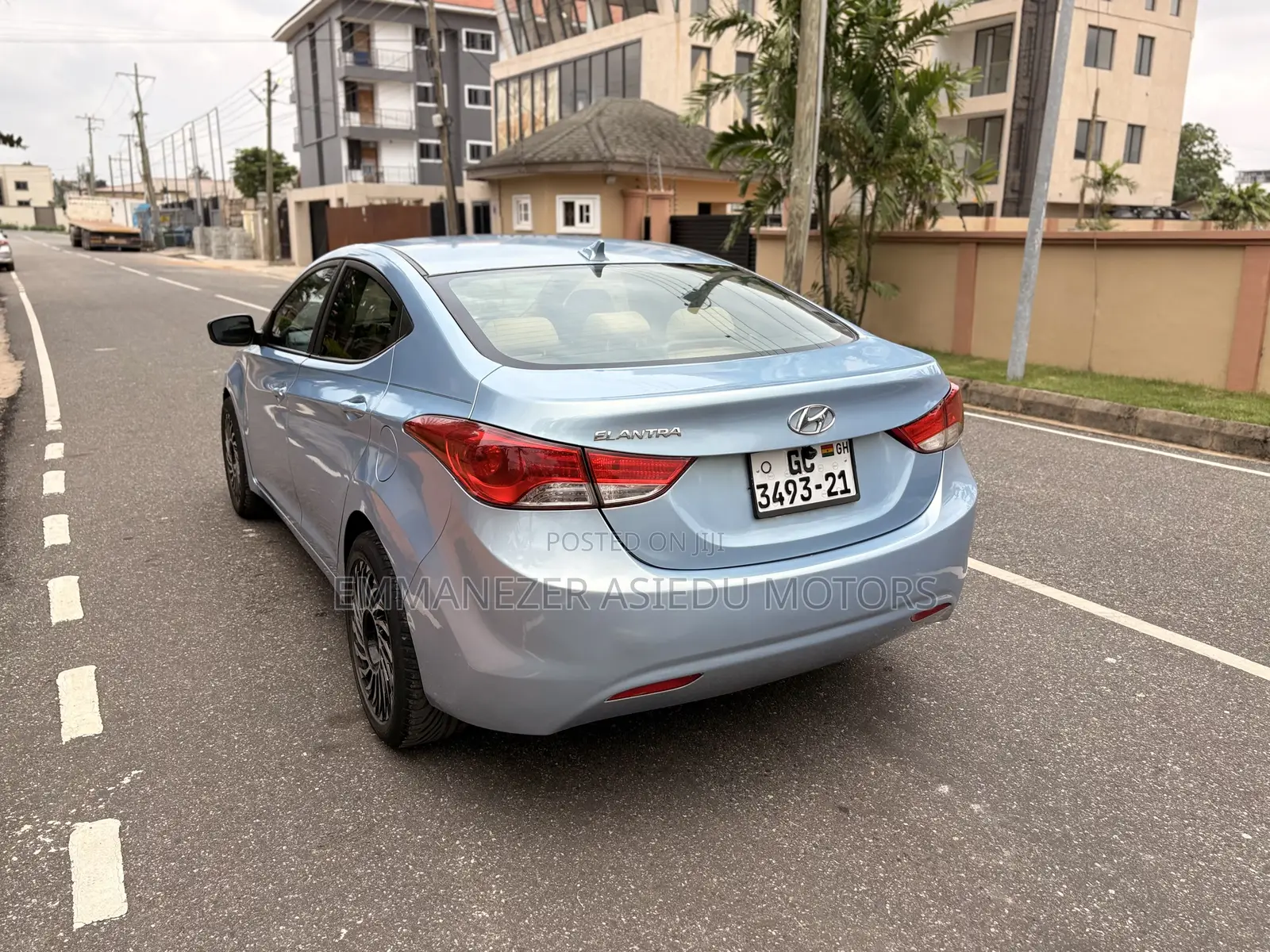 Hyundai Elantra GLS Sedan FWD (1.8L 4cyl 6A) 2013 Blue