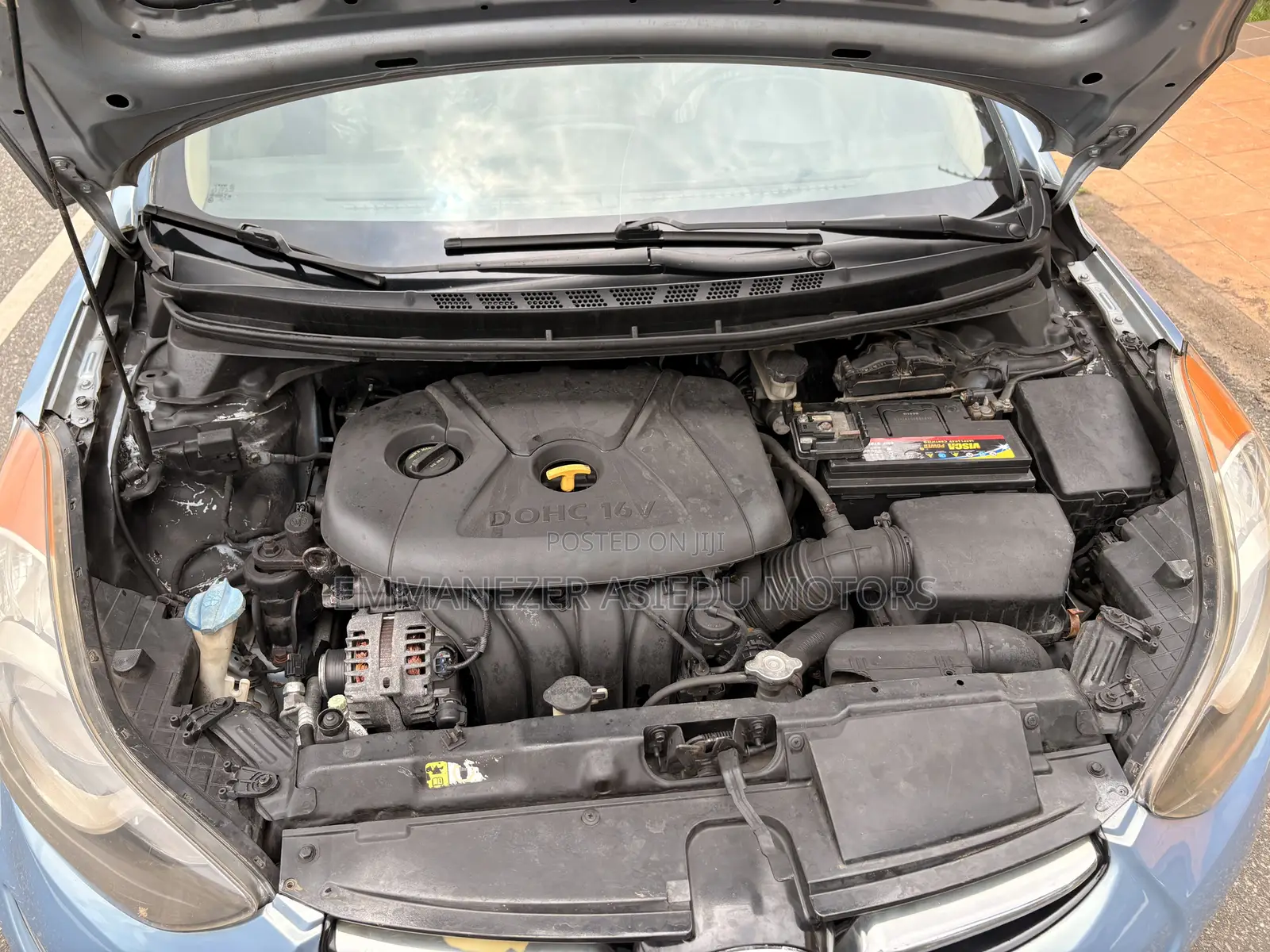 Hyundai Elantra GLS Sedan FWD (1.8L 4cyl 6A) 2013 Blue