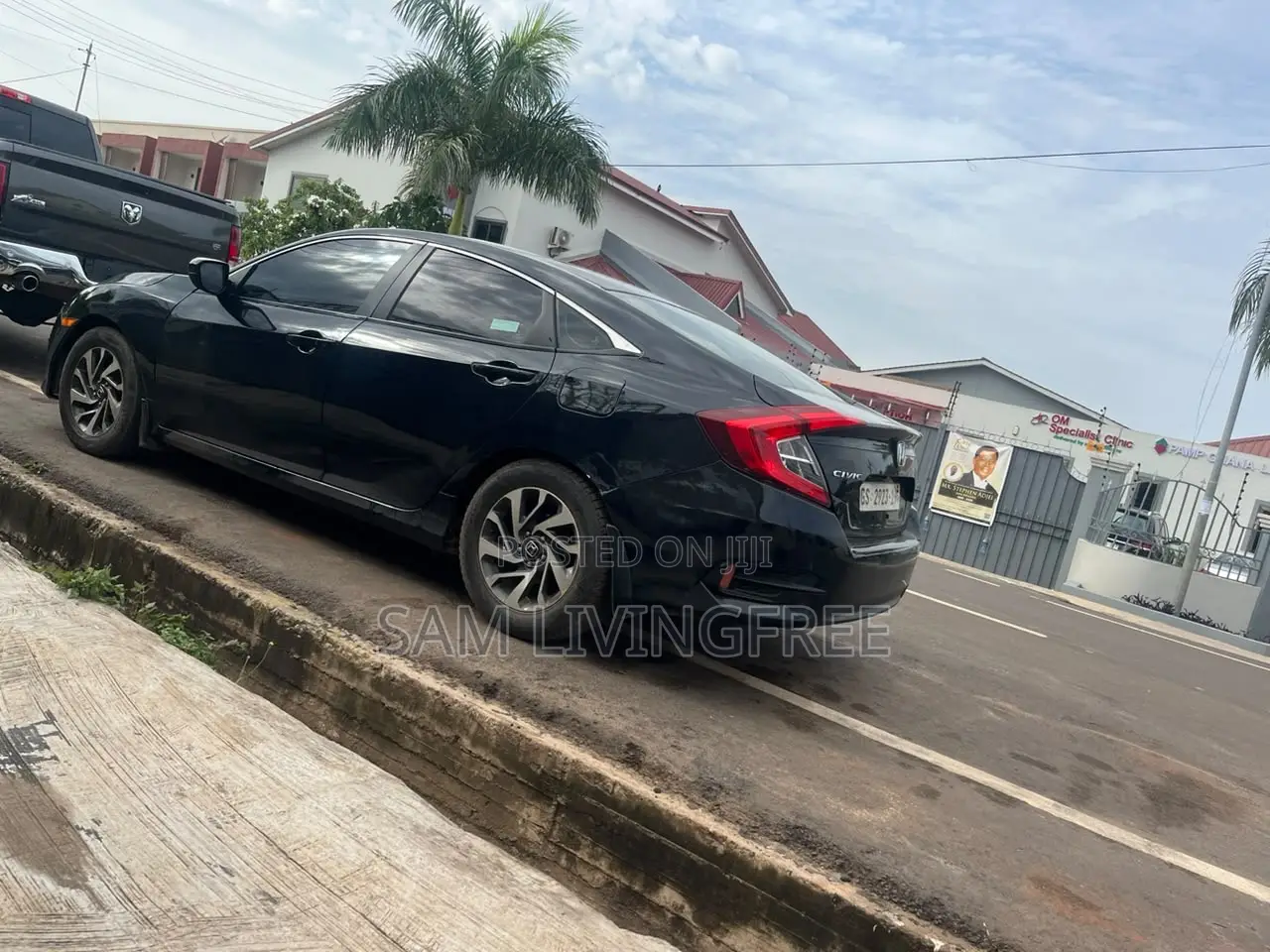 Honda Civic EX 4dr Sedan (2.0L 4cyl) 2017 Black