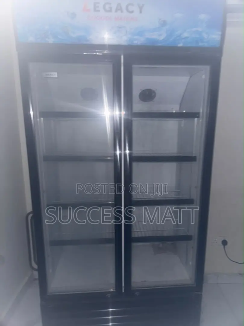 Neat Double Door Fridge Available for Sale