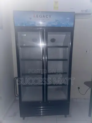 Neat Double Door Fridge Available for Sale