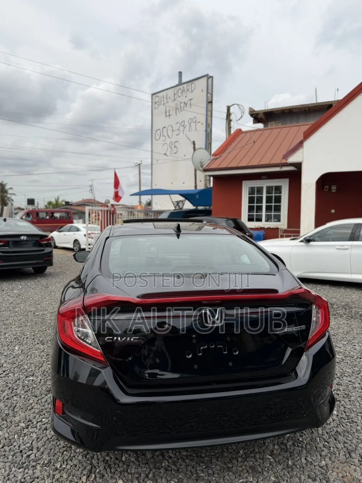 Honda Civic Touring 4dr Sedan (1.5L 4cyl) 2017 Black