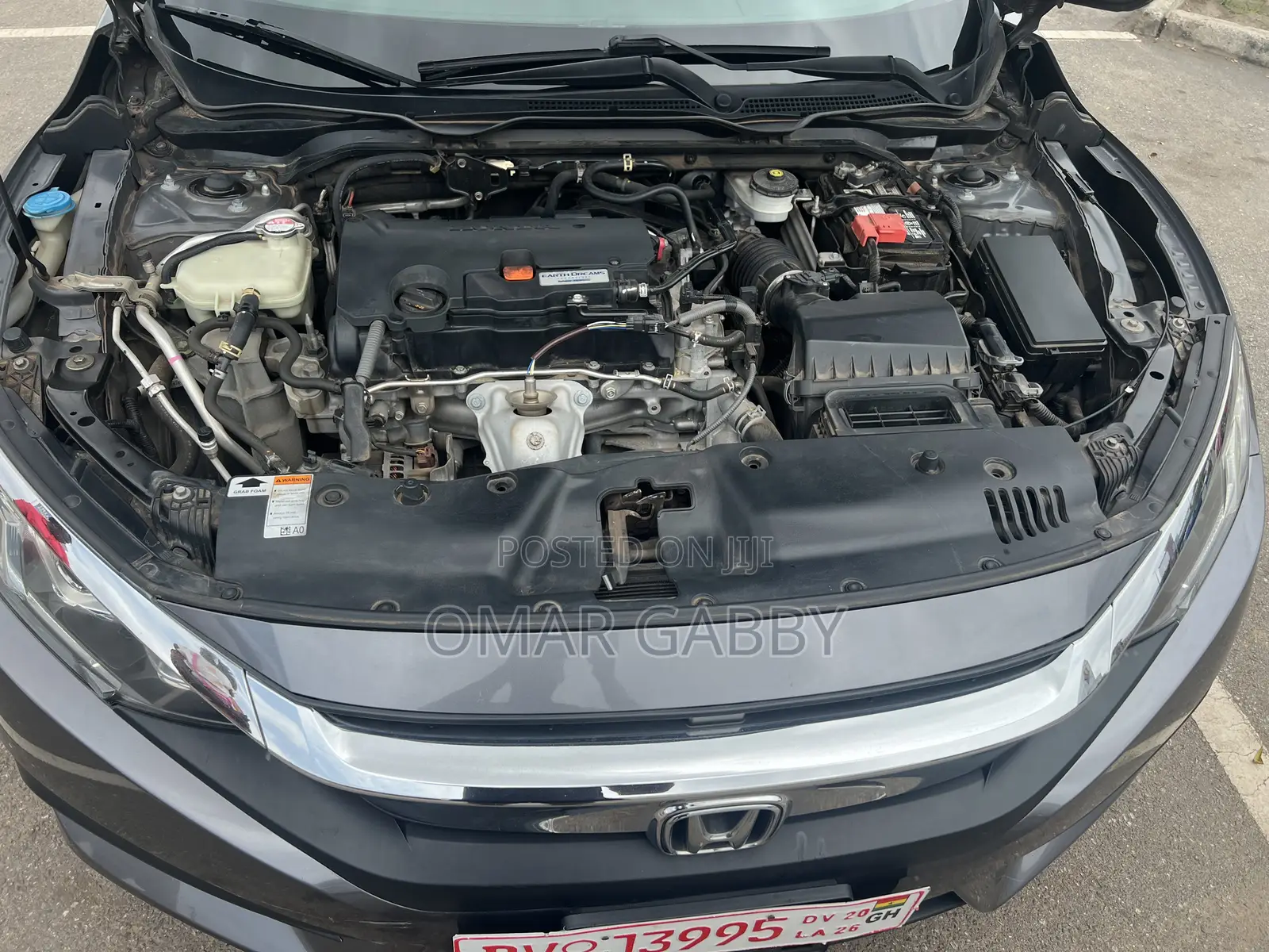 Honda Civic LX 4dr Sedan (2.0L 4cyl) 2017 Gray