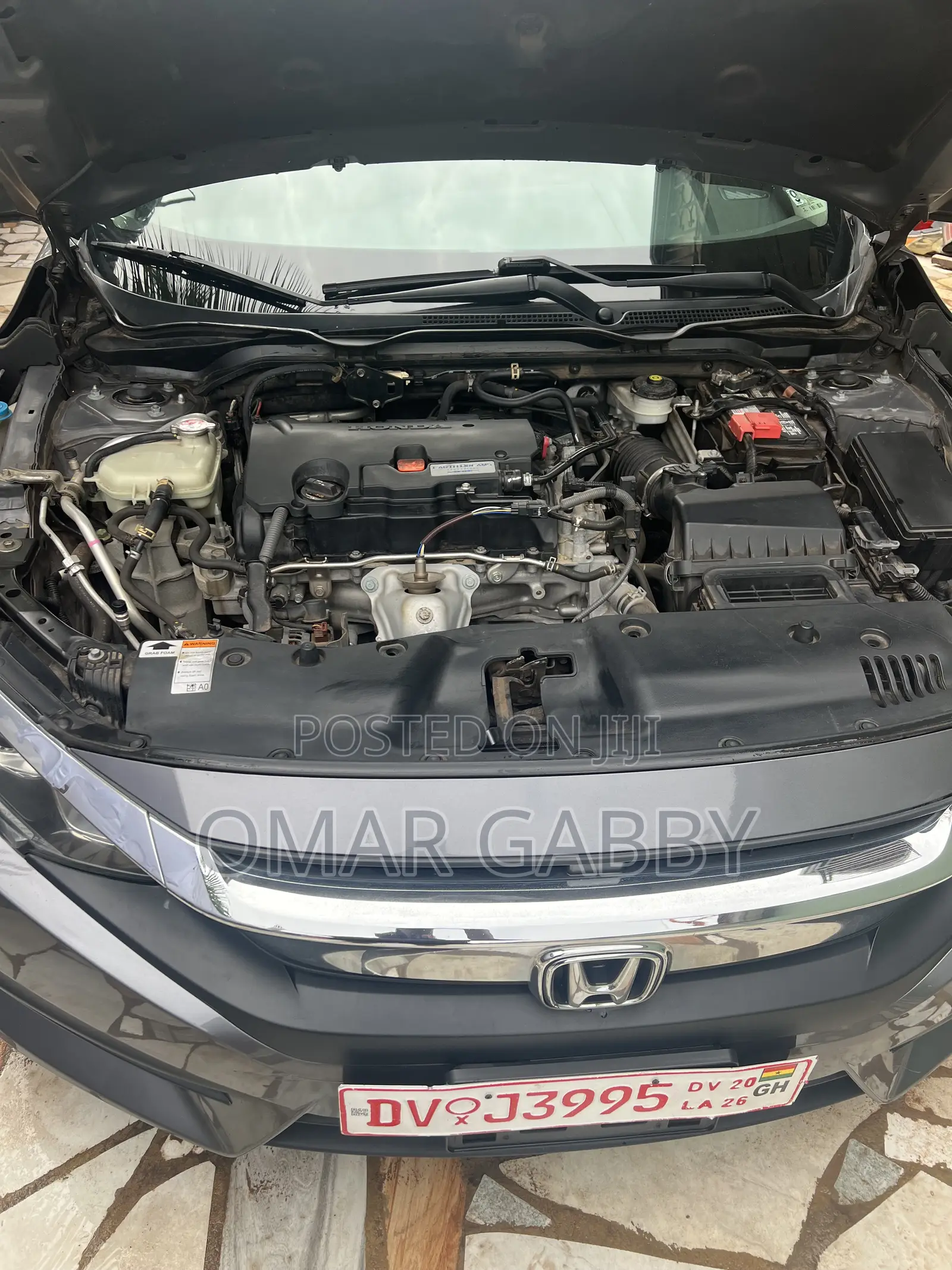 Honda Civic LX 4dr Sedan (2.0L 4cyl) 2017 Gray