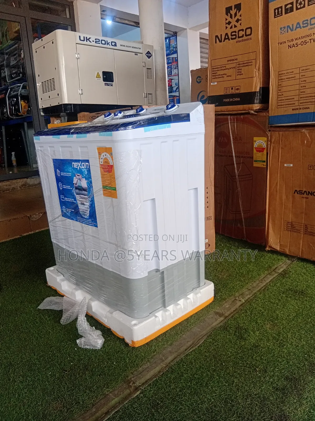 Nexon 12kg Twin Tub Washer – Clean Clothes With Ease