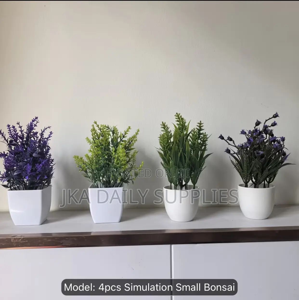 4pcs Simulation Mini Plant for Sale